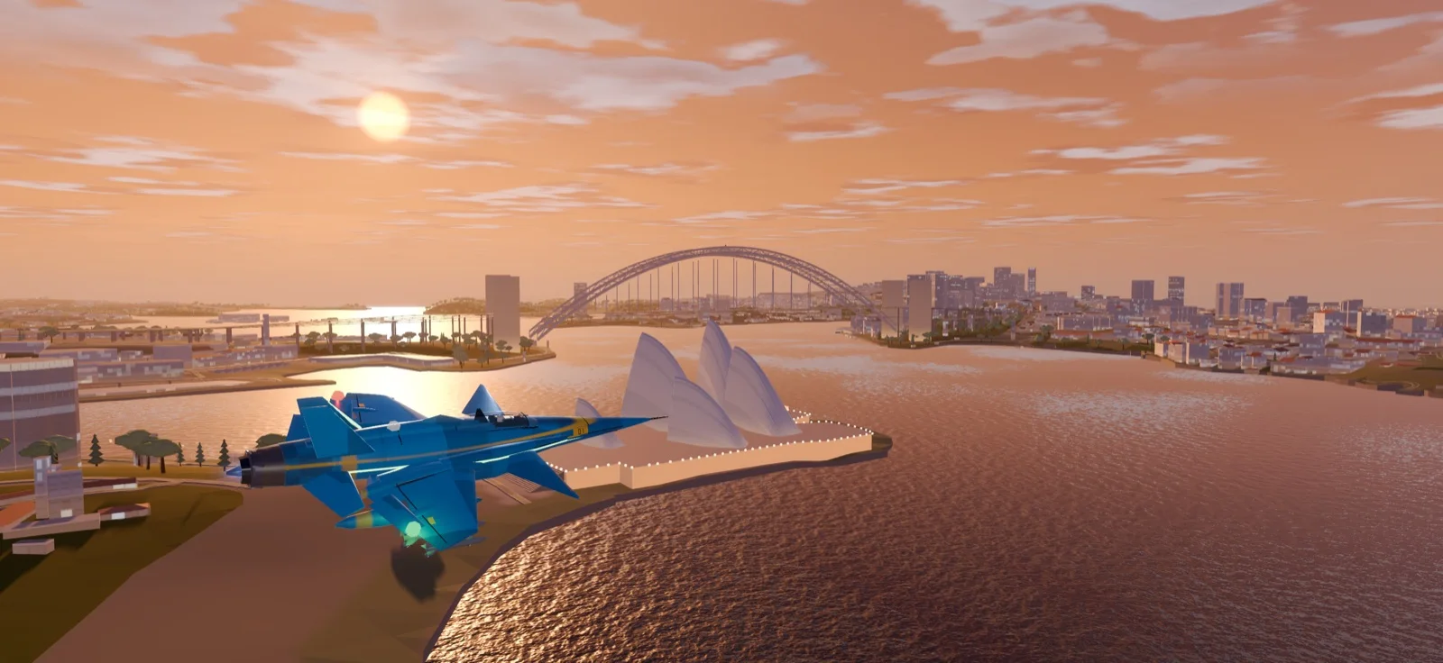 Jetvolta: Tiefflug über den Hafen von Sydney