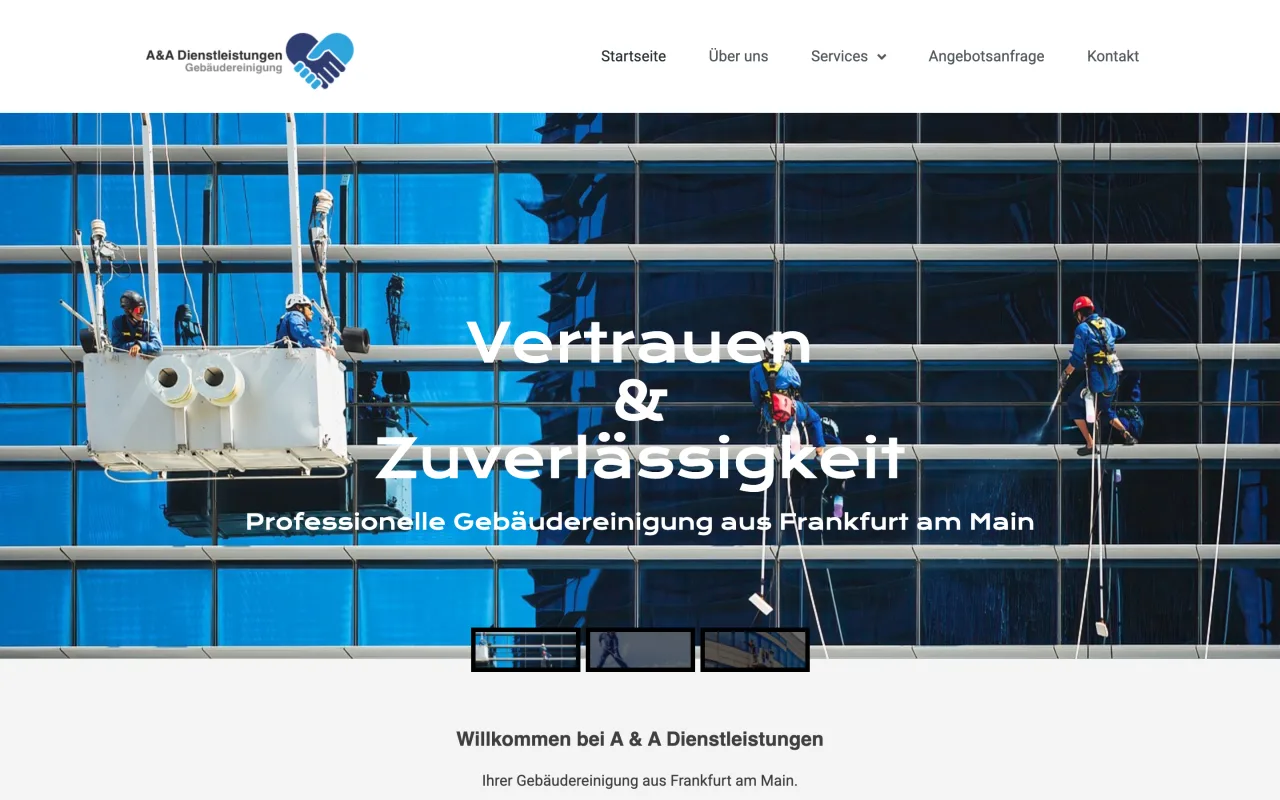 A&A Dienstleistungen: Startseite